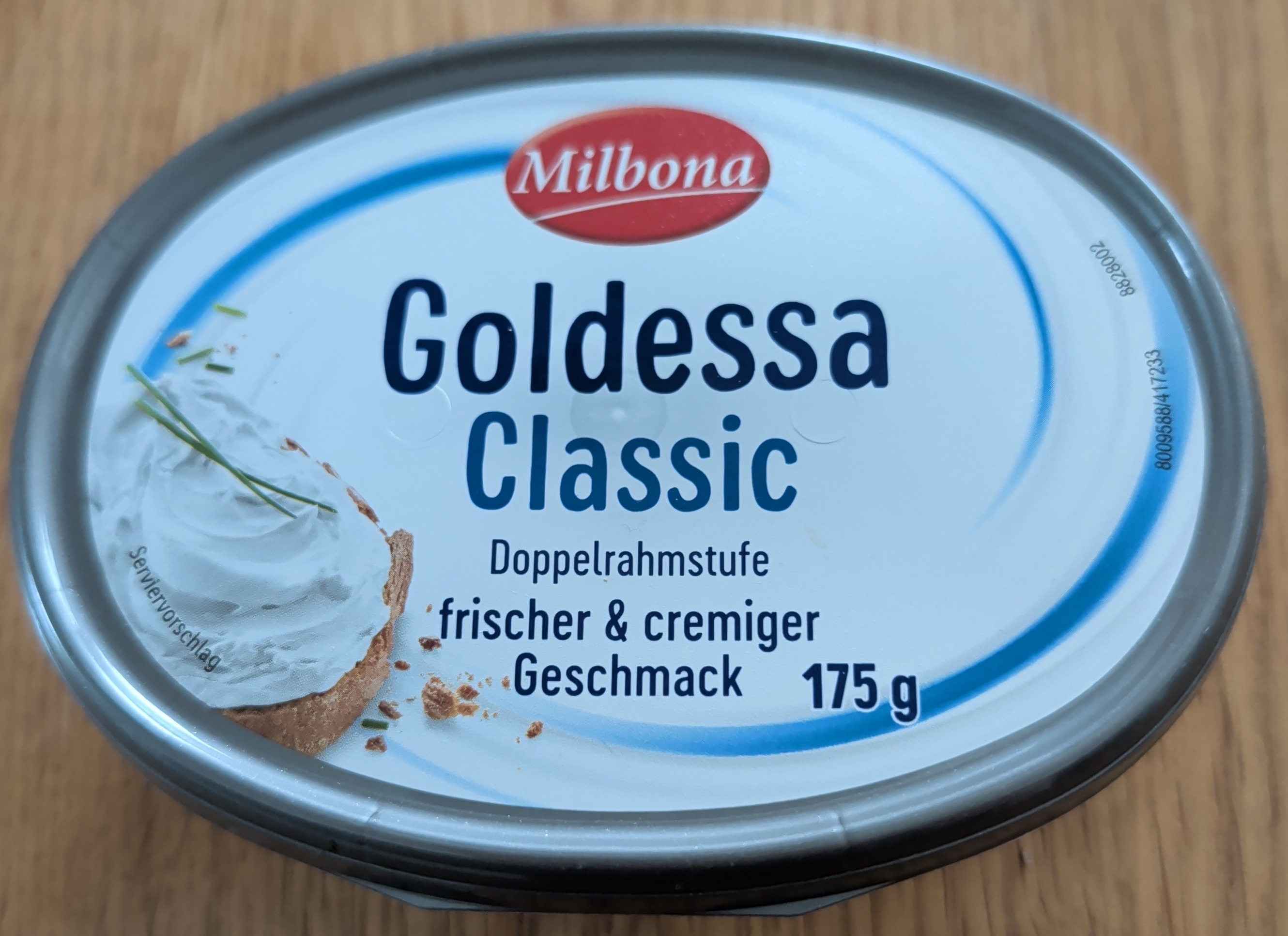 Vorderseite von Goldessa Classic Doppelrahmenstufe