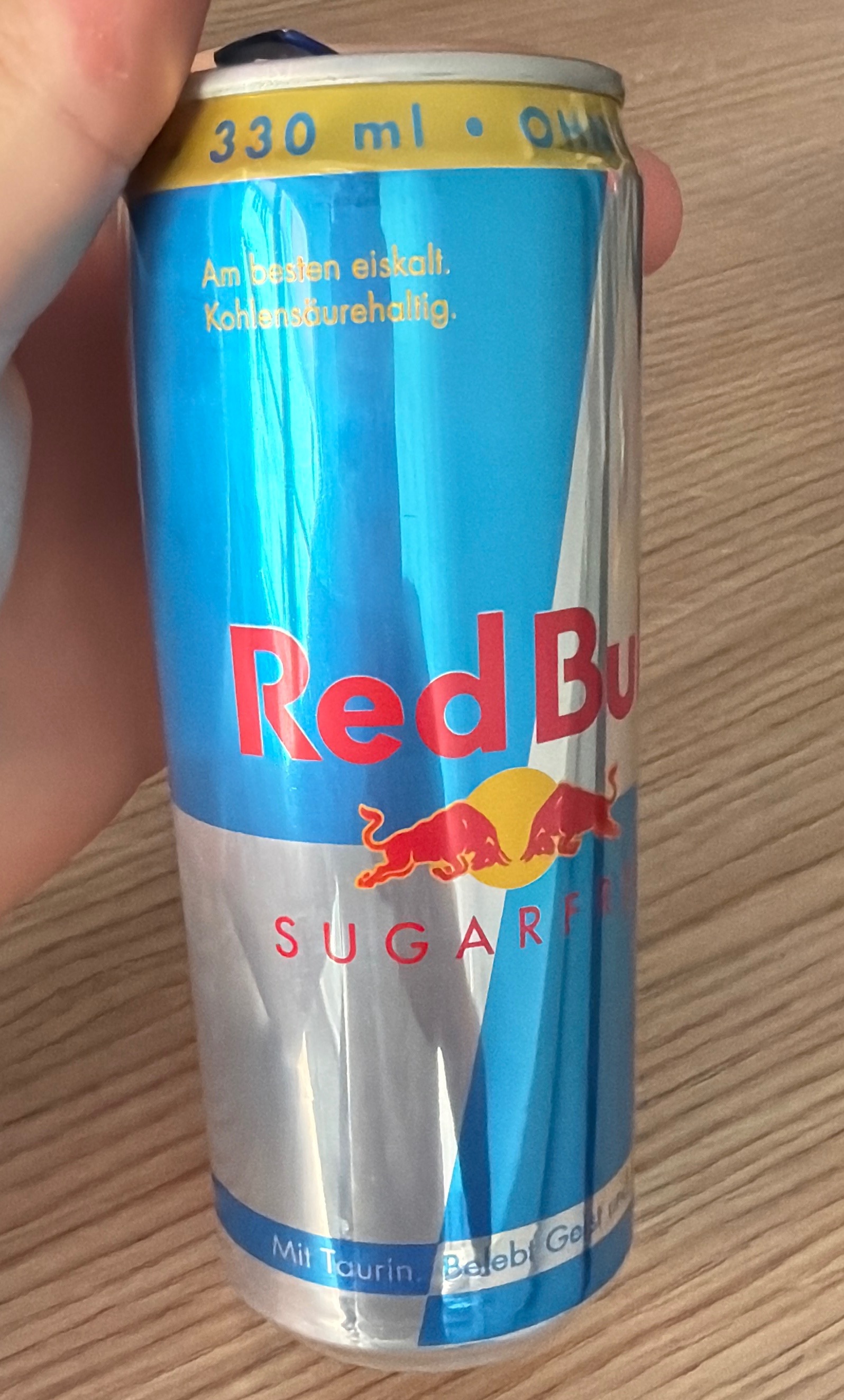 Vorderseite von Red Bull Sugarfree 330ml